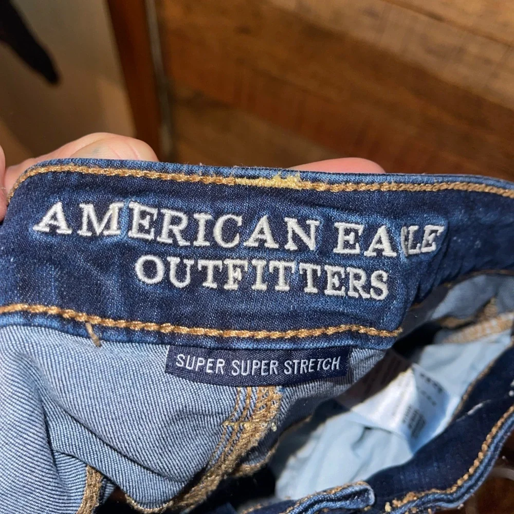 🔥 SOLD🔥American Eagle High Rise Skinny Jeggings Jeans - Picture 7 of 8